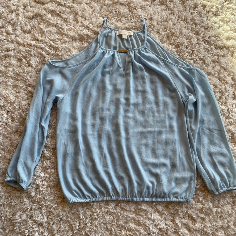 Michelle Kors cold shoulder top